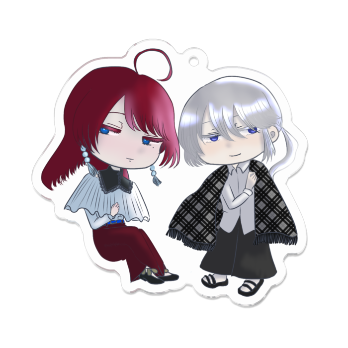 アクリルキーホルダー - 70 x 70 (mm)