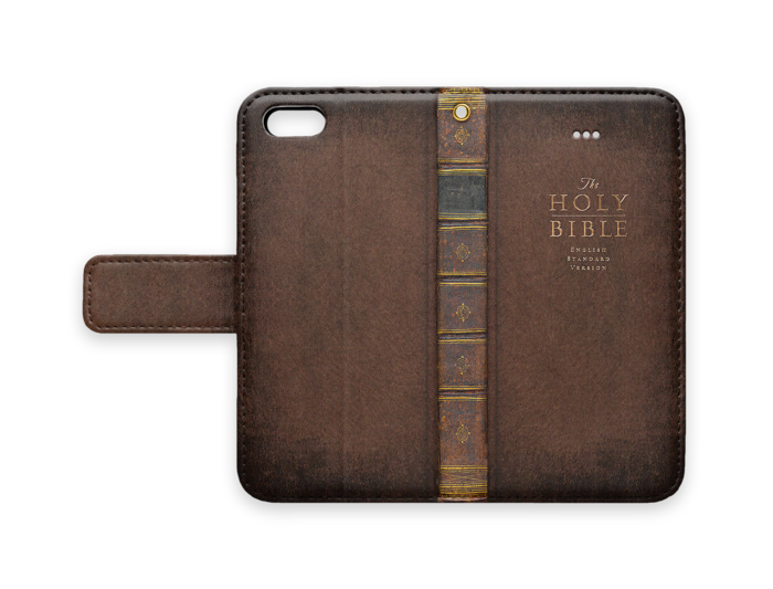 手帳型iPhoneケース - iPhone 5 / 5s / SE - ストラップ穴 あり