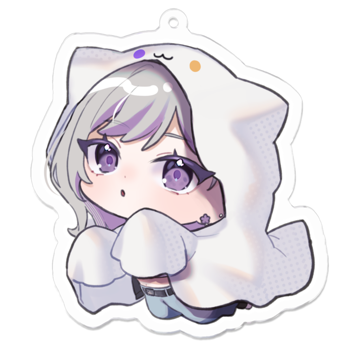 アクリルキーホルダー - 70 x 70 (mm)