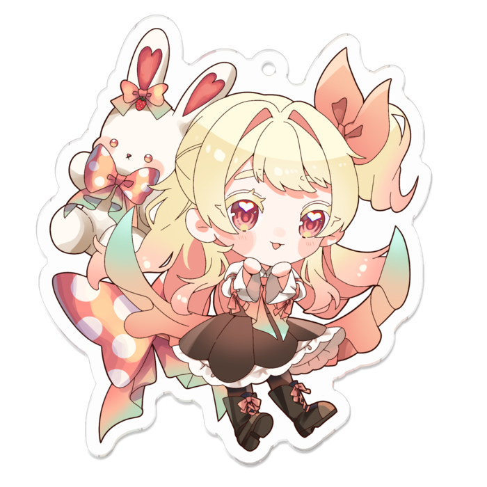 アクリルキーホルダー - 70 x 70 (mm)