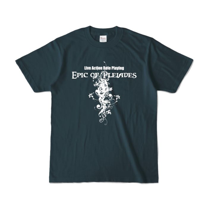 カラーTシャツ - S - デニム (濃色)