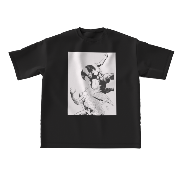 ビッグシルエットTシャツ - L - 正面