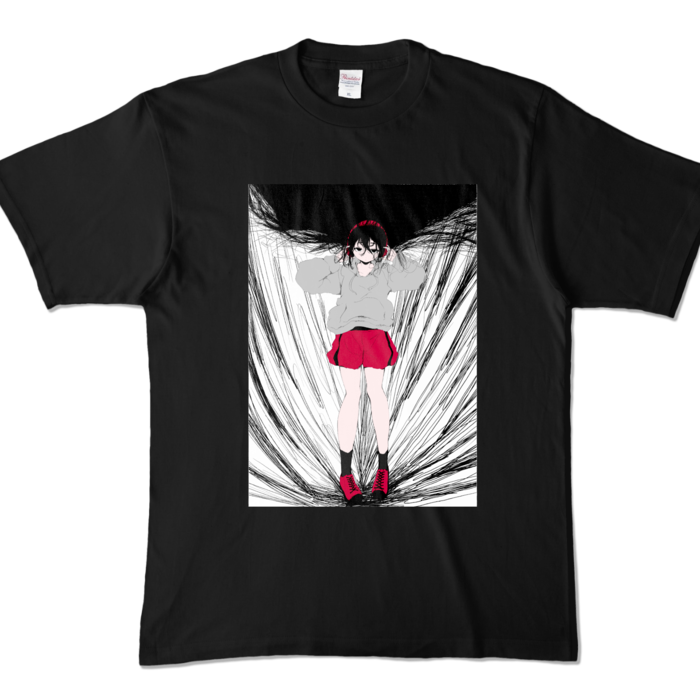 カラーTシャツ - XL - ブラック (濃色)