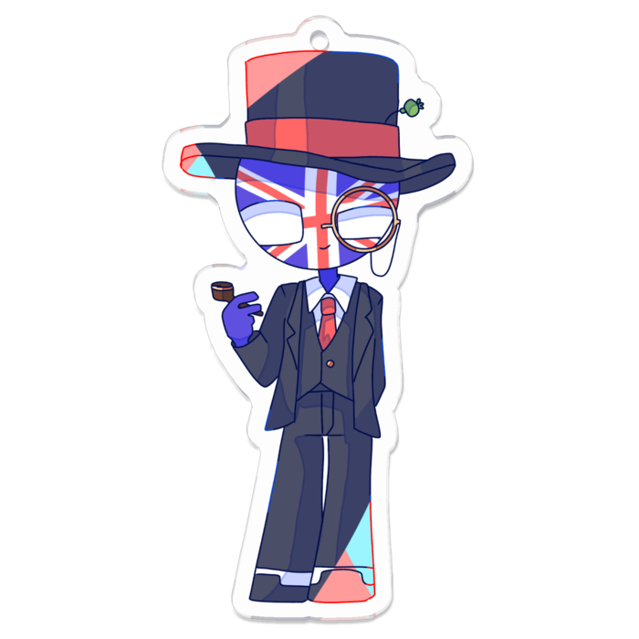 アクリルキーホルダー - 70 x 70 (mm)