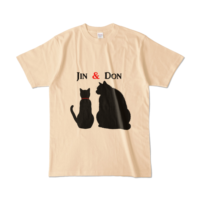 カラーTシャツ - L - ナチュラル (淡色)