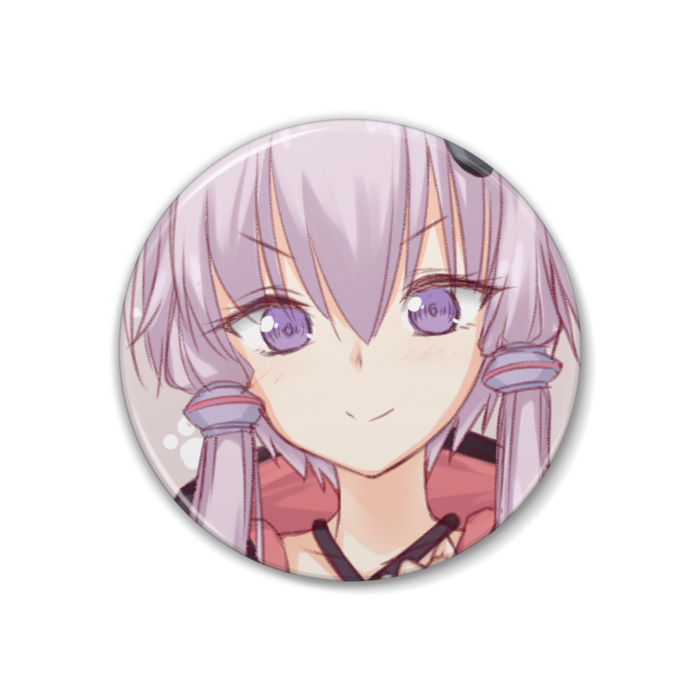 缶バッジ ドヤ顔ゆかりさん缶バッチ 東京センカ Booth