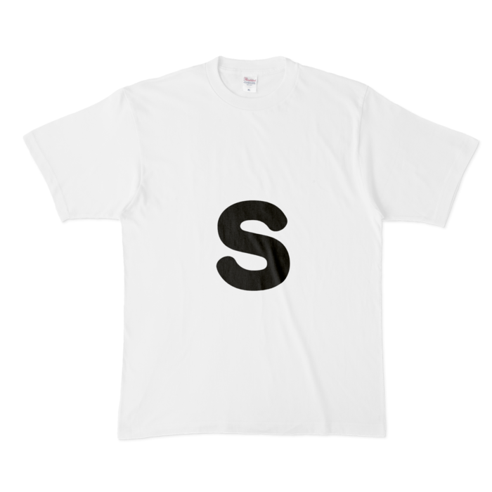 「s」（小文字）Tシャツ - XL - 白