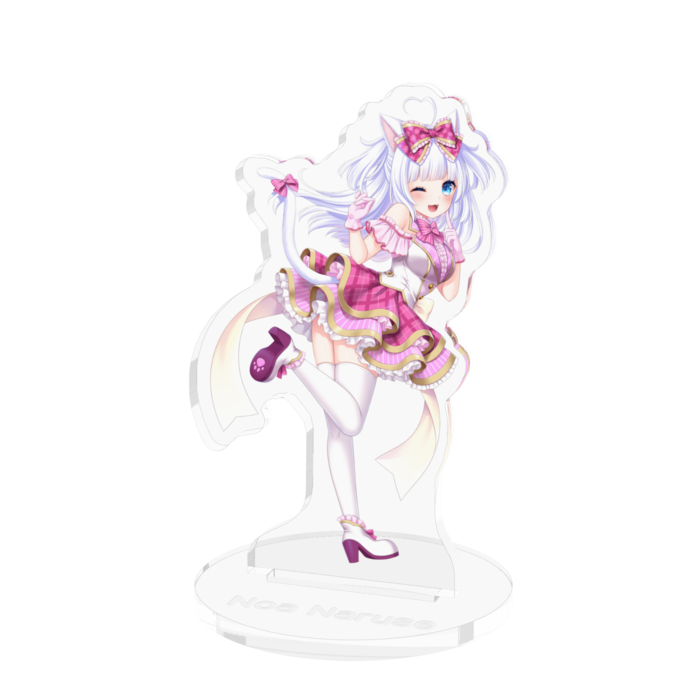 アクリルフィギュア - 70x70mm(ピンク)