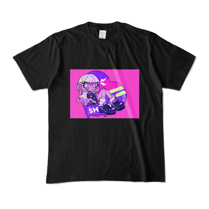 カラーTシャツ - M - ブラック (濃色)