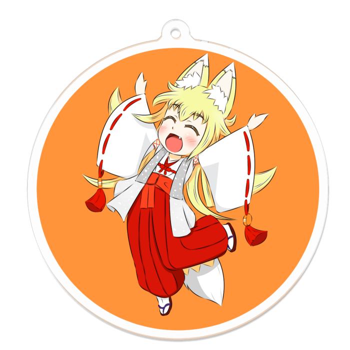 アクリルキーホルダー - 70 x 70 (mm)