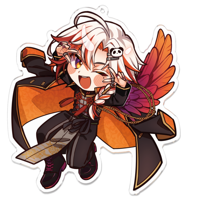 アクリルキーホルダー - 100 x 100 (mm)