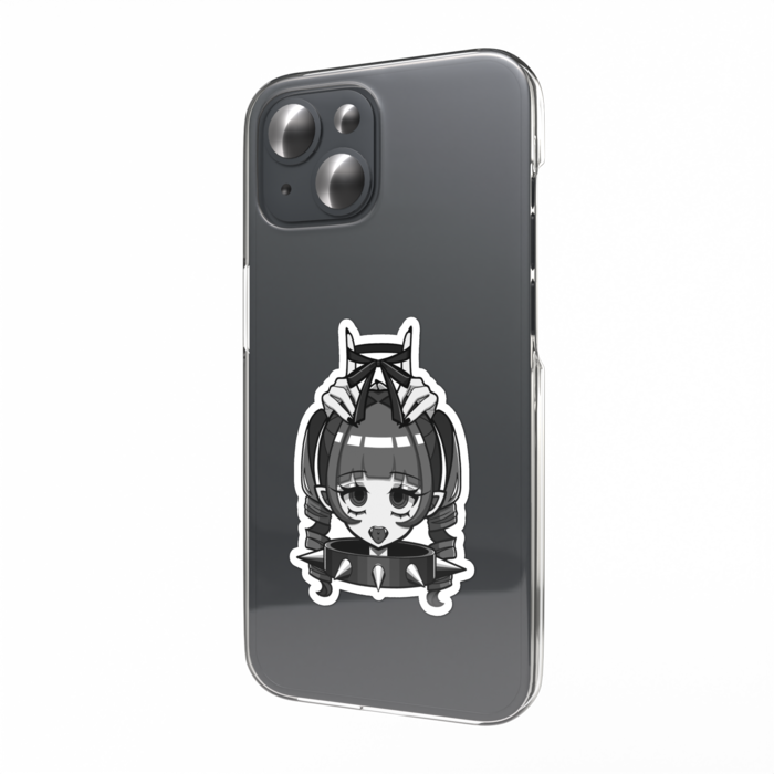 スマホステッカー (白黒)