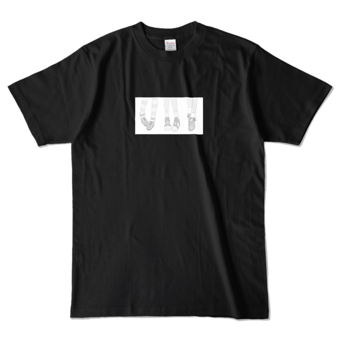 カラーTシャツ - L - ブラック (濃色)