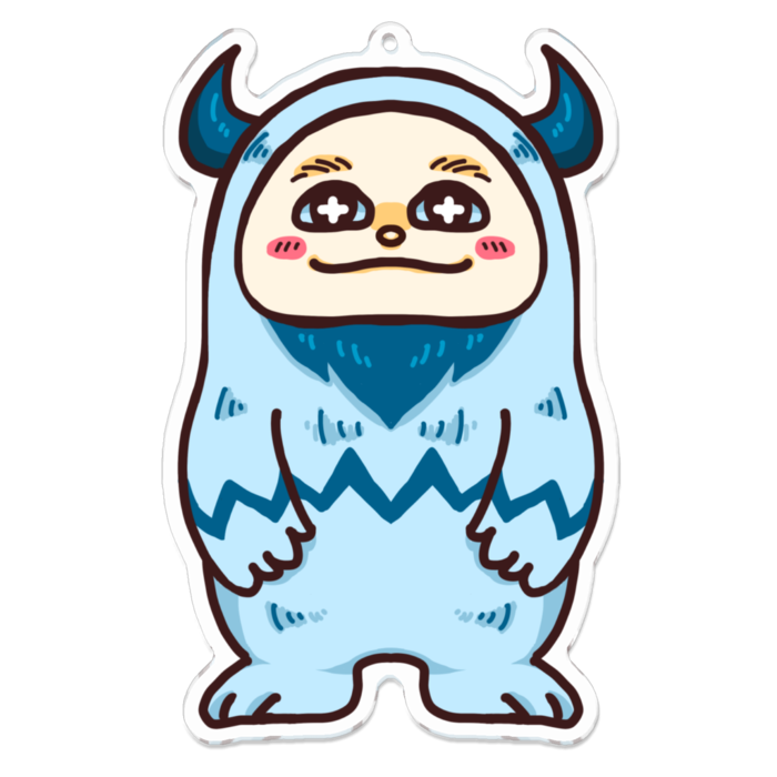 アクリルキーホルダー - 100 x 100 (mm)