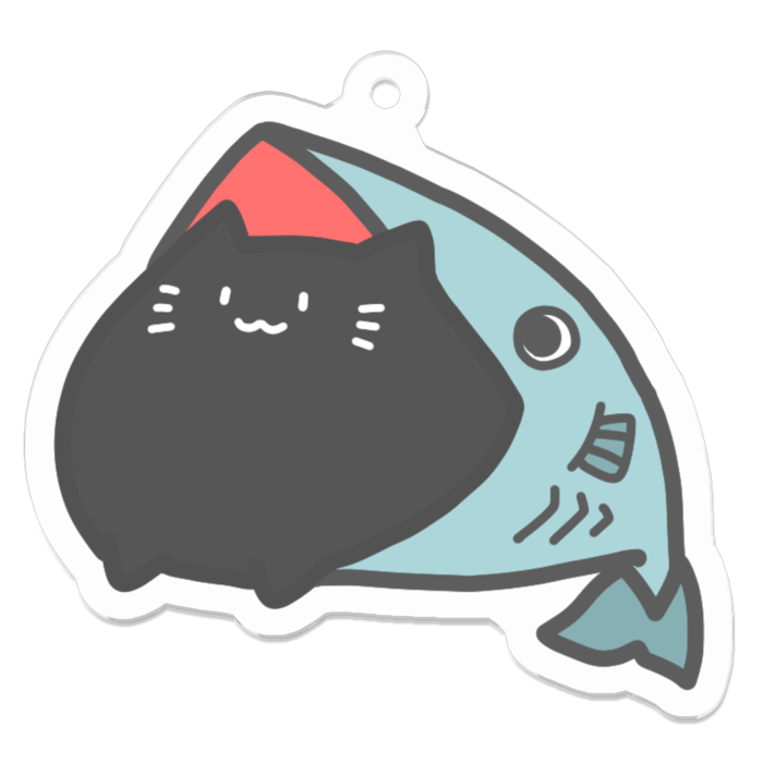 アクリルキーホルダー(コーティング) - 50 x 50 (mm)