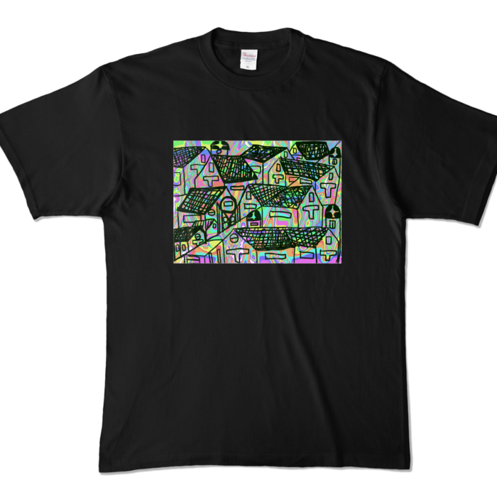 カラーTシャツ - XL - ブラック (濃色)