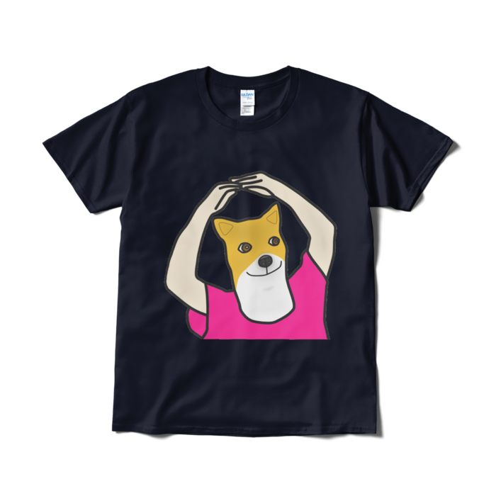 Tシャツ - L - ネイビー
