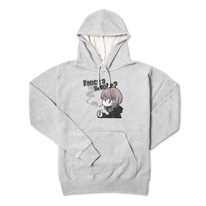 パーカー - L - 杢グレー