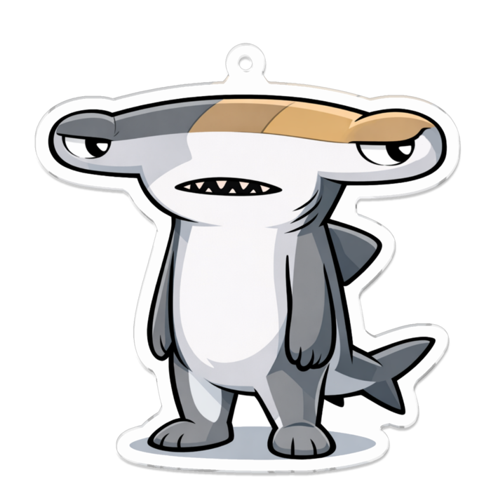 アクリルキーホルダー - 70 x 70 (mm)