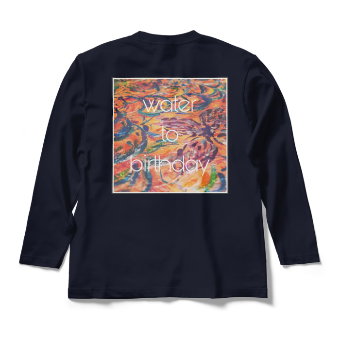 心華-shinka-ロングスリーブTシャツ - M - ネイビー
