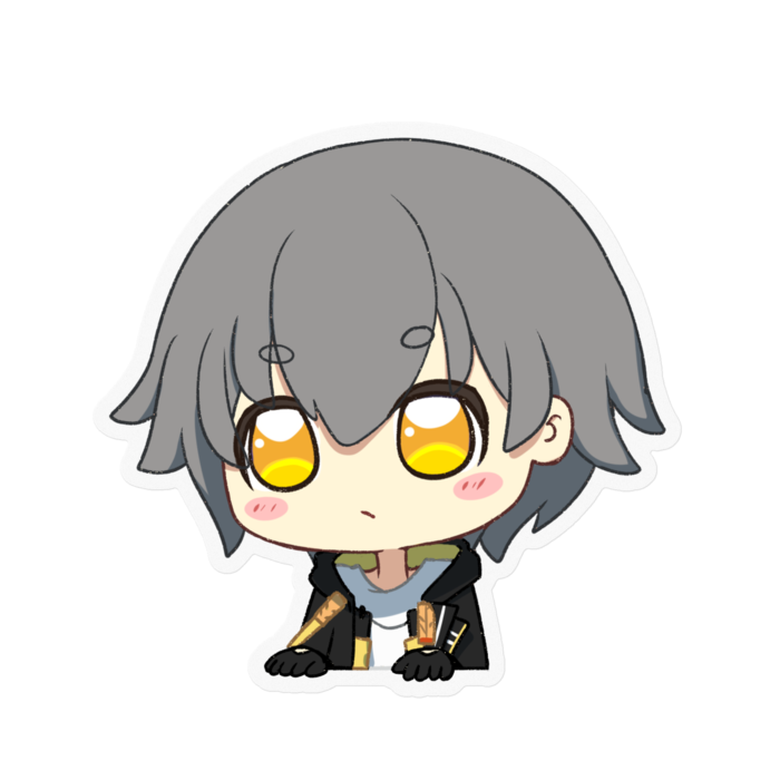 穹ステッカー - 100 x 100 (mm)