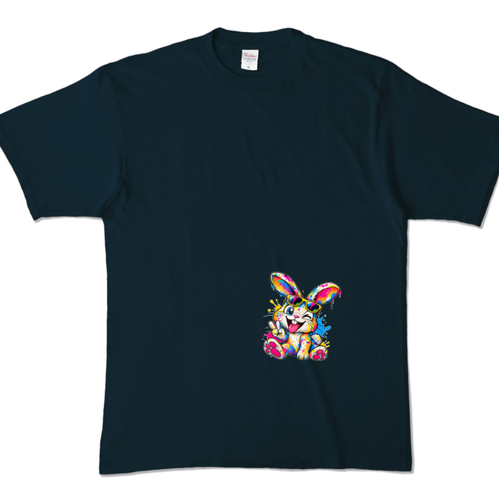カラーTシャツ - XL - ネイビー （濃色）