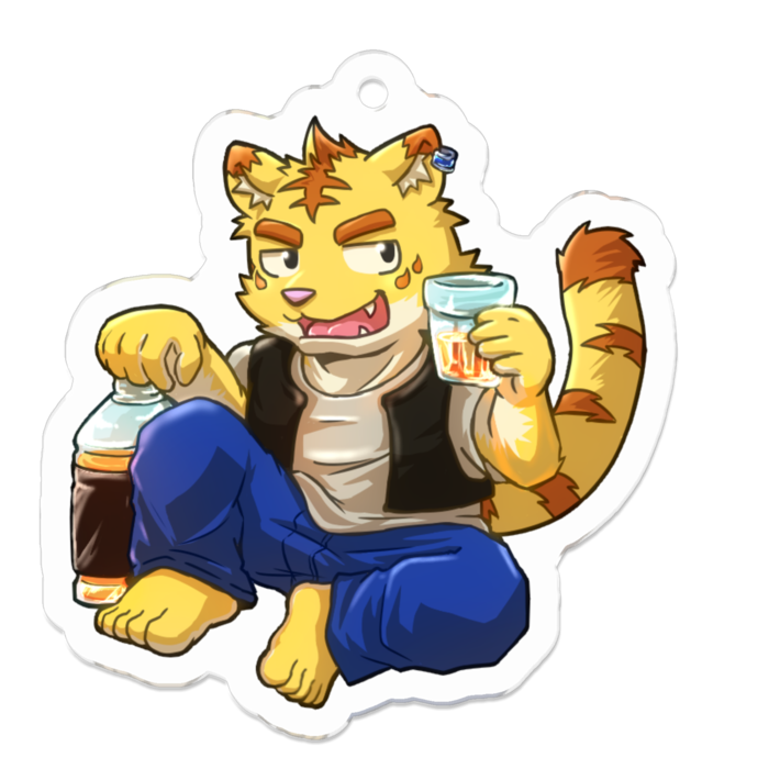 アクリルキーホルダー - 50 x 50 (mm)