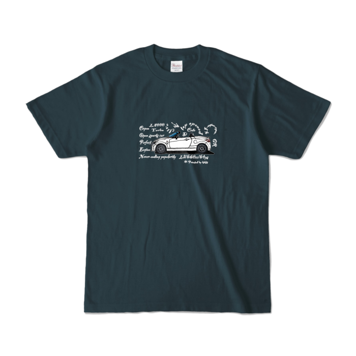 カラーTシャツ - S - デニム (濃色)