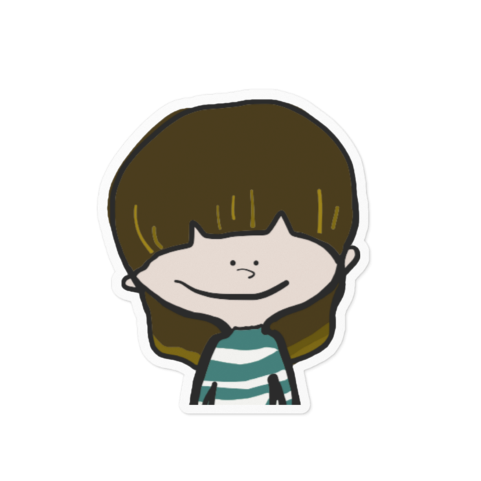 ステッカー - 100 x 100 (mm)