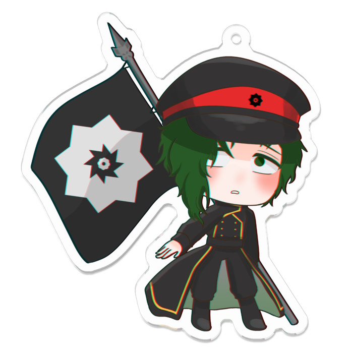 アクリルキーホルダー - 70 x 70 (mm)