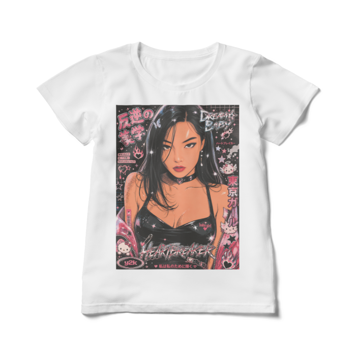 レディースTシャツ - L - 白