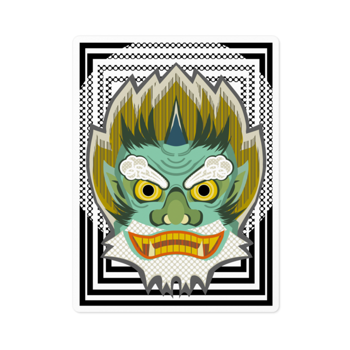 ステッカー - 100 x 100 (mm)