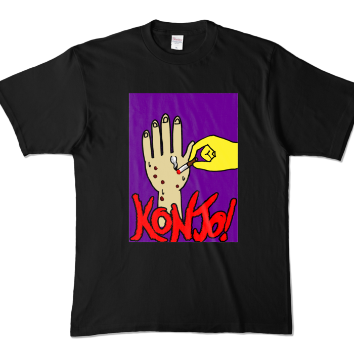 カラーTシャツ - XL - ブラック (濃色)