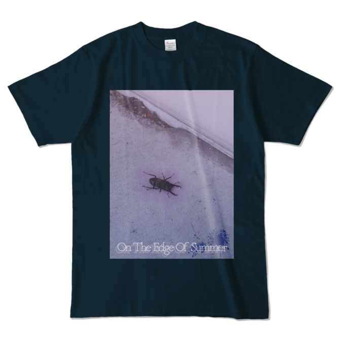 カラーTシャツ - L - ネイビー (濃色)