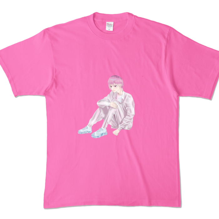 カラーTシャツ - XL - ピンク (濃色)