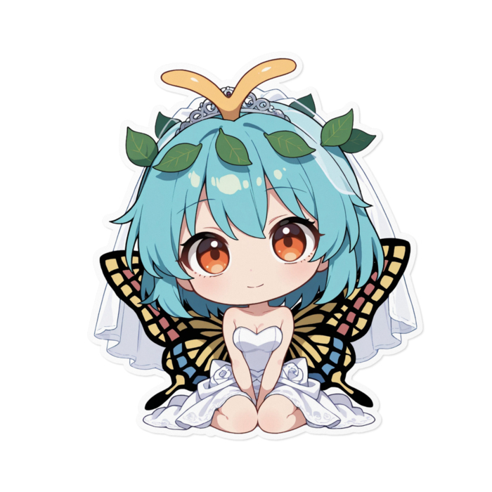 ステッカー - 160 x 160 (mm)(キャラのみ)