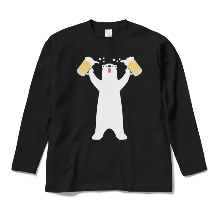 ロングスリーブTシャツ - M - ブラック