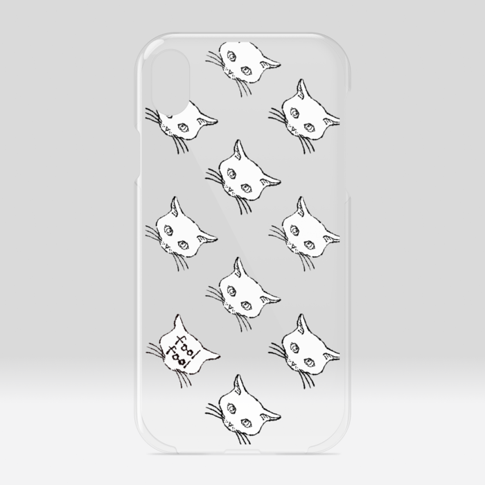 クリアiPhoneケース - iPhone XR
