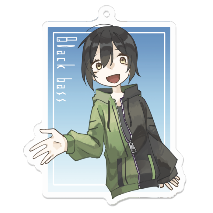 アクリルキーホルダー - 70 x 70 (mm)