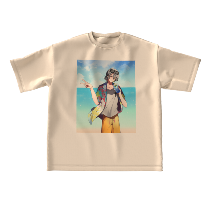 ビッグシルエットTシャツ - L - 正面(3)