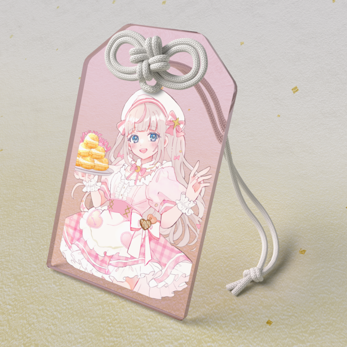 アクリルお守り - 50 × 80mm