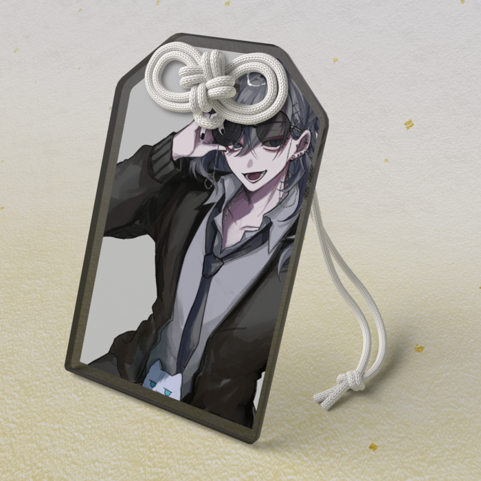 アクリルお守り - 50 × 80mm