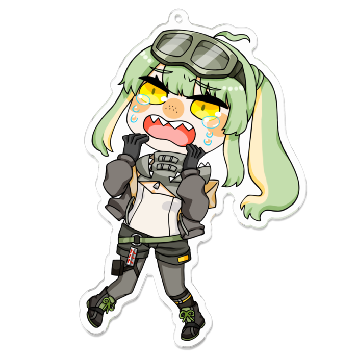 アクリルキーホルダー - 100 x 100 (mm)