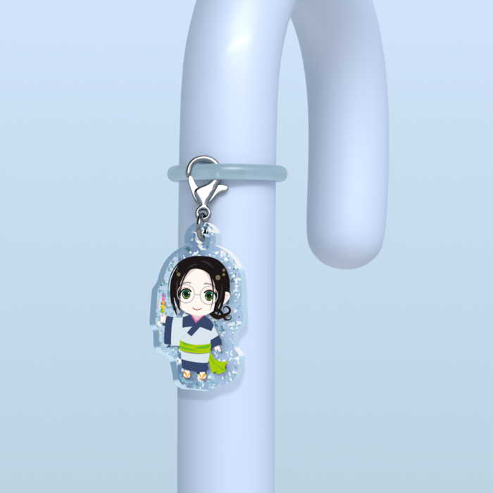 【ハコ／ラメ】めじるしチャーム - W30 × H30mm 以内