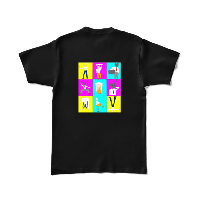 カラーTシャツ - L - ブラック (濃色)