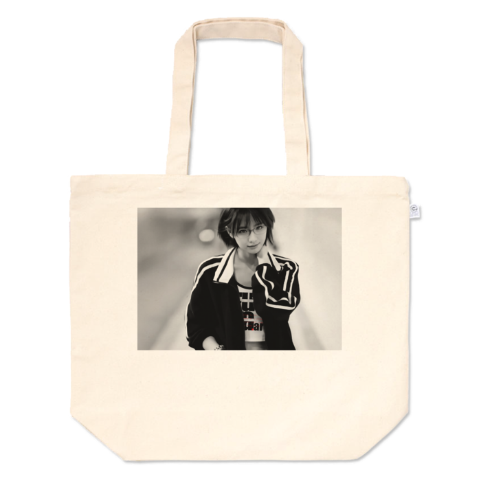 トートバッグ - L - プリント面積中"IntoTheNight"