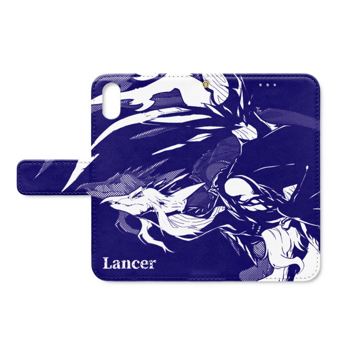 手帳型iPhoneケース - iPhone X - ストラップ穴 あり