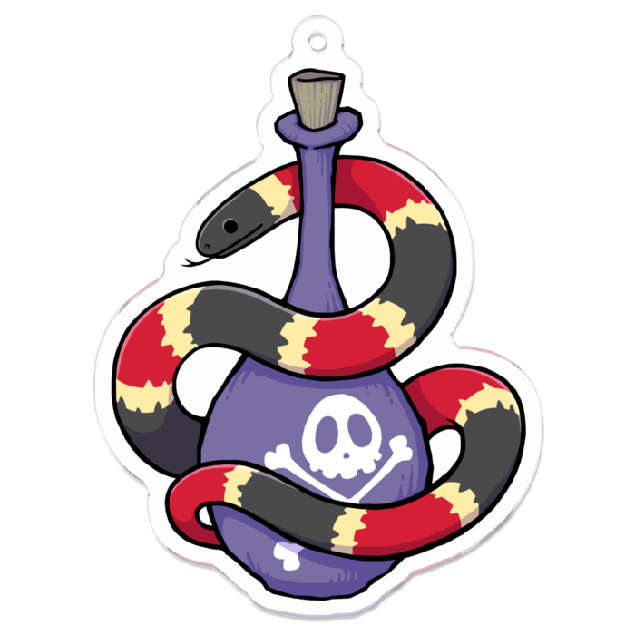 アクリルキーホルダー - 70 x 70 (mm)