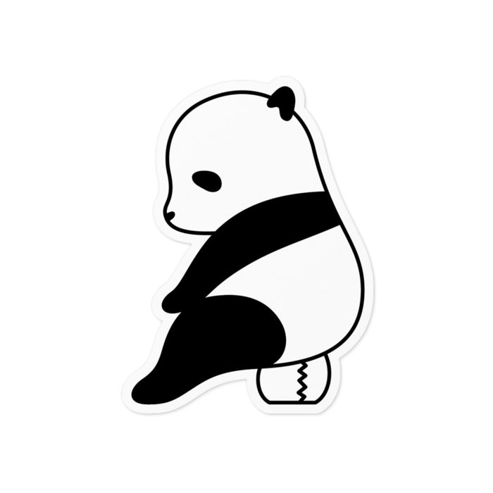 TOILETステッカー ホワイトver.