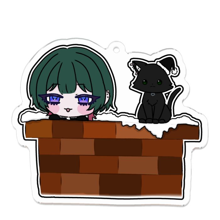 アクリルキーホルダー - 70 x 70 (mm)